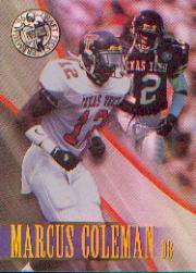 1996 Press Pass Holofoil #12 Marcus Coleman