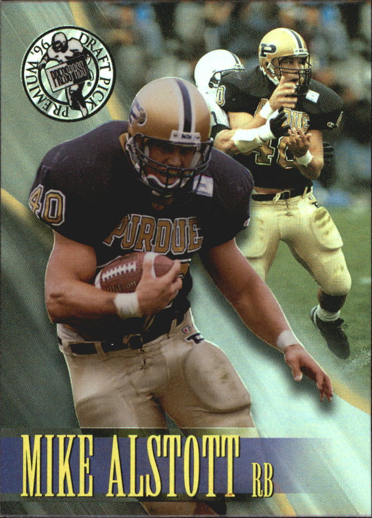 1996 Press Pass Holofoil #20 Mike Alstott