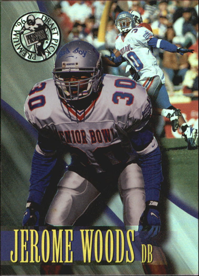 1996 Press Pass Holofoil #32 Jerome Woods