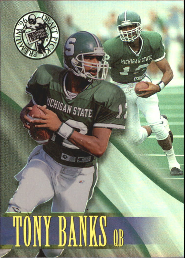 1996 Press Pass Holofoil #43 Tony Banks