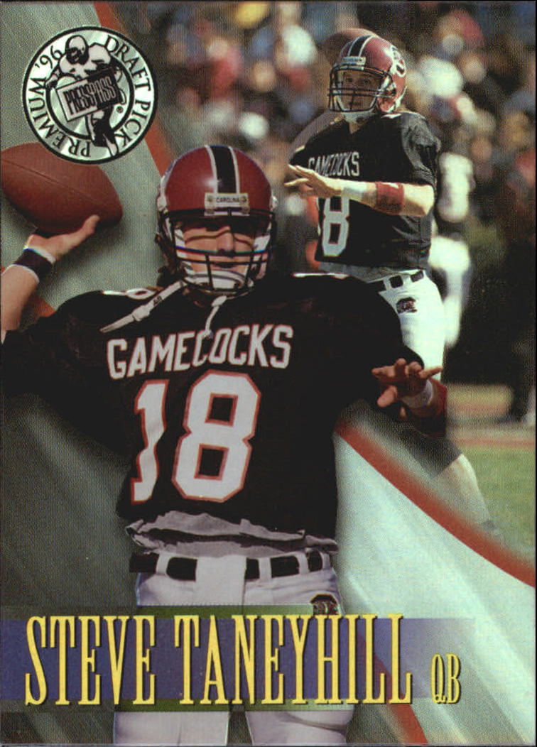 1996 Press Pass Holofoil #47 Steve Taneyhill