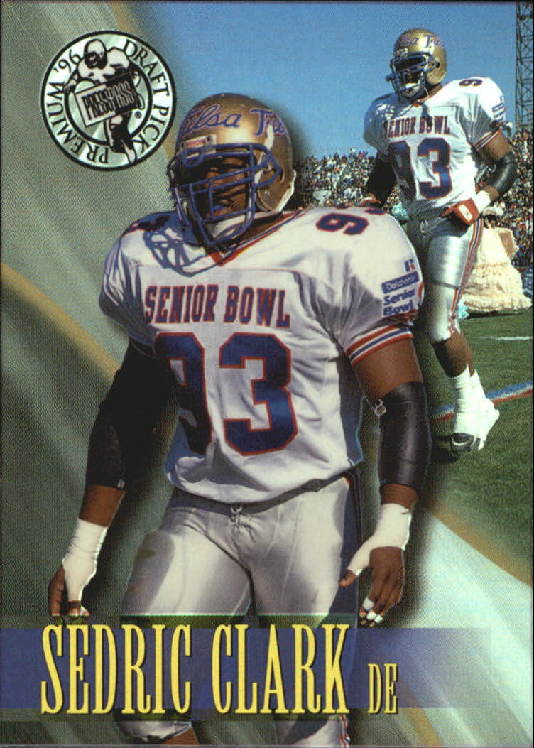 1996 Press Pass Holofoil #52 Sedric Clark