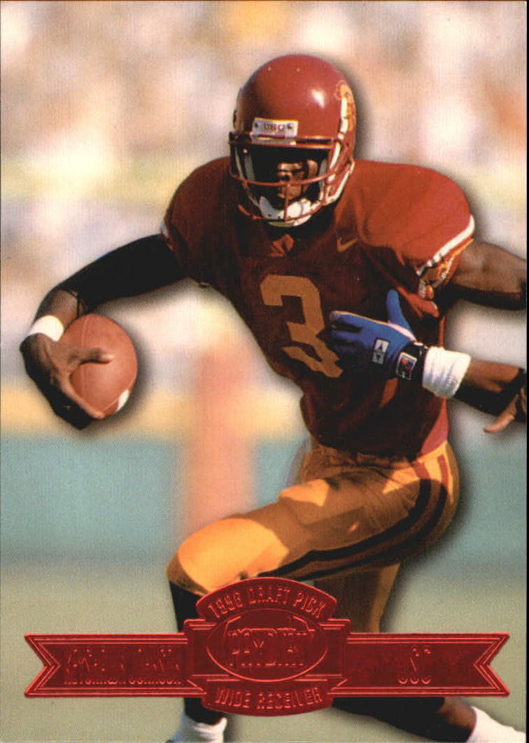 1996 Press Pass Paydirt Red #1 Keyshawn Johnson