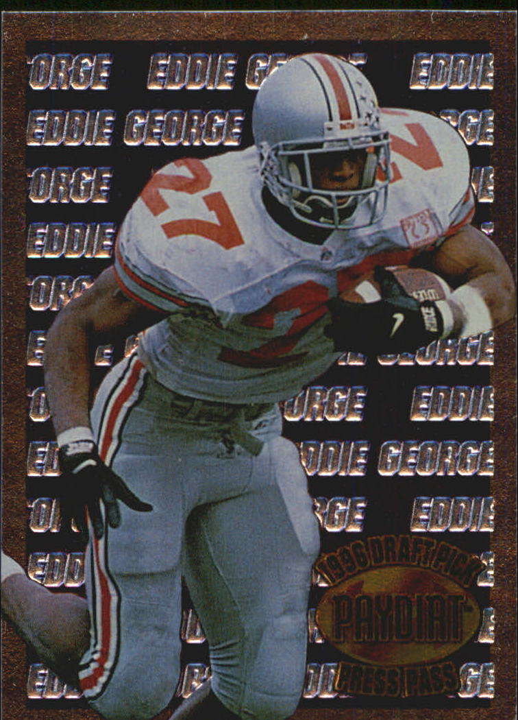 1996 Press Pass Paydirt Eddie George #EG1 Eddie George