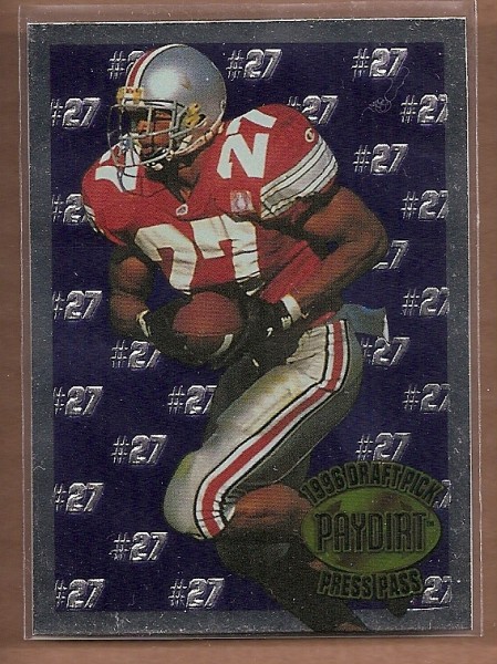 1996 Press Pass Paydirt Eddie George #EG2 Eddie George