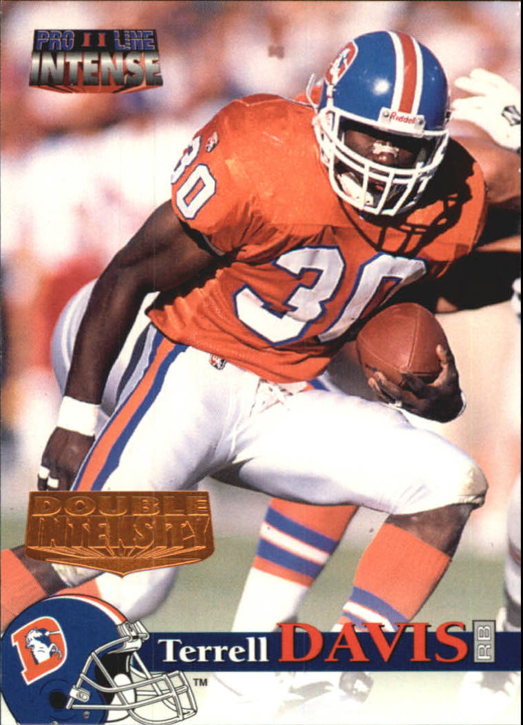 1996 Pro Line Intense Double Intensity #20 Terrell Davis