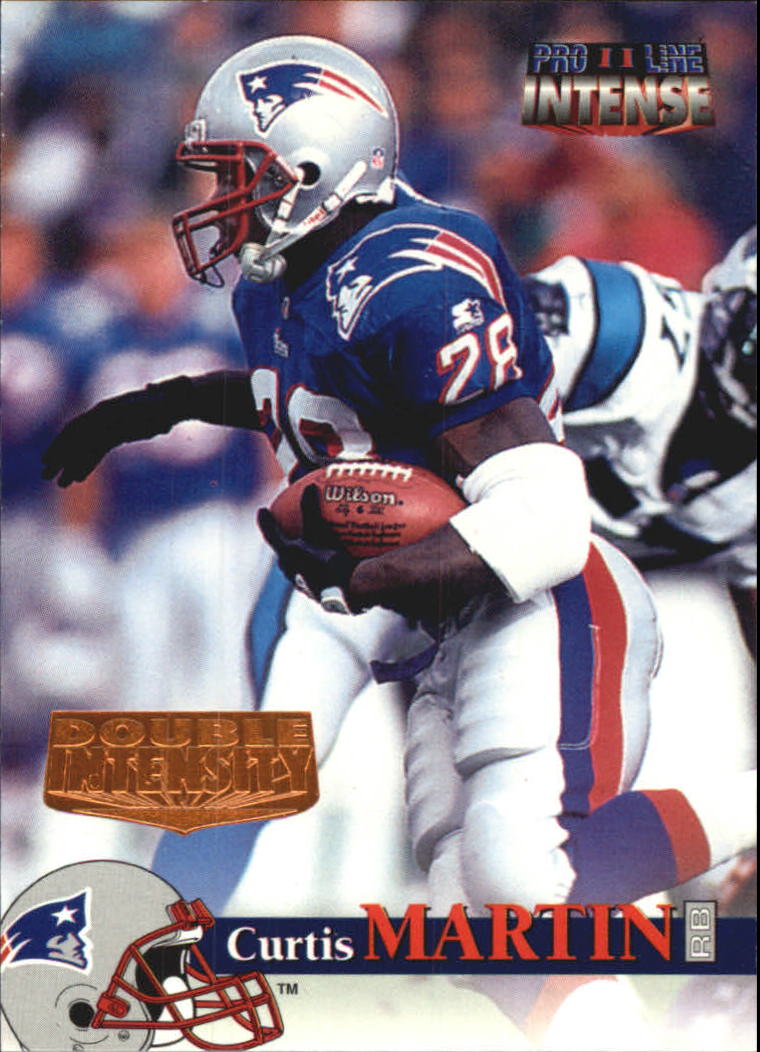 1996 Pro Line Intense Double Intensity #36 Curtis Martin