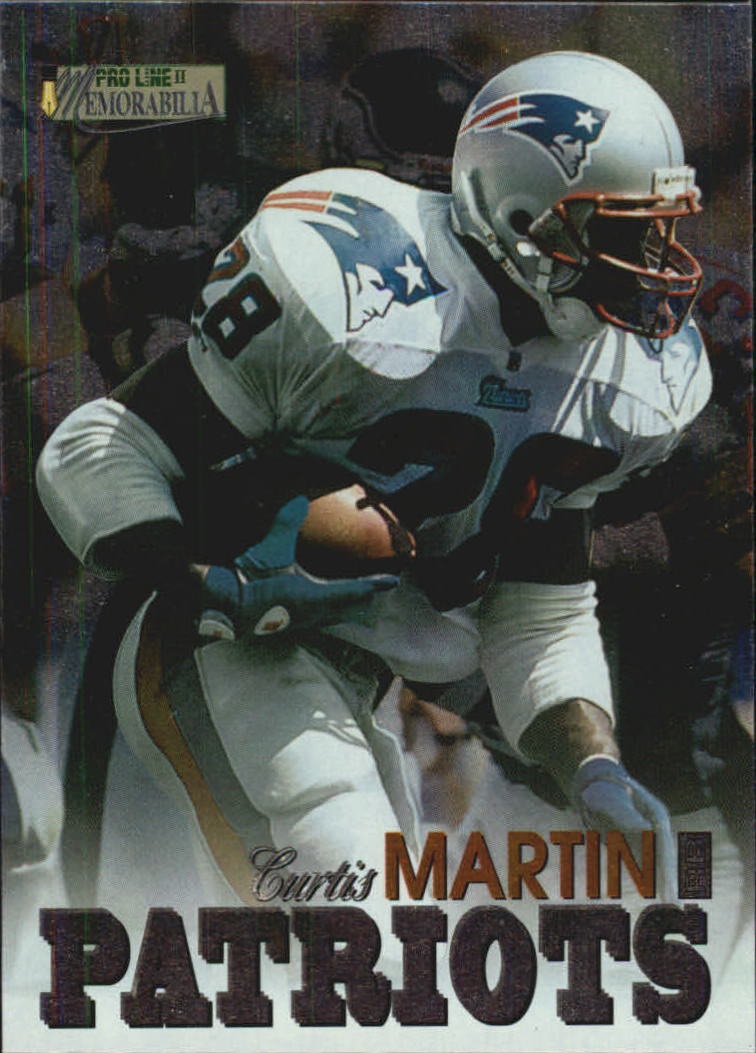 1996 Pro Line Memorabilia #36 Curtis Martin