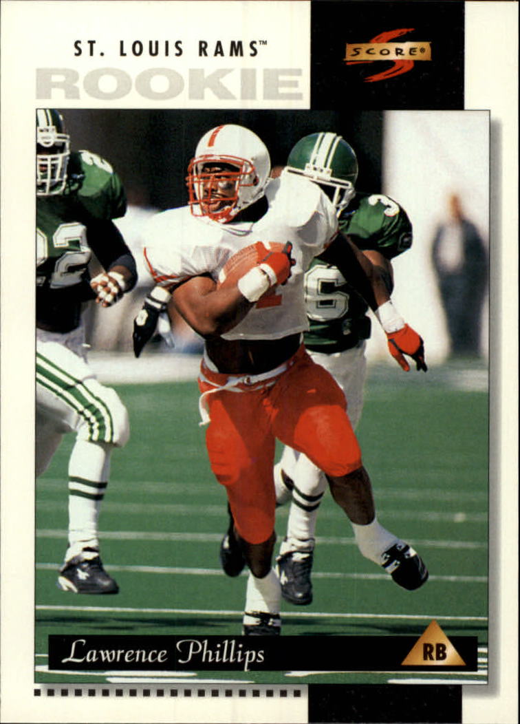 1996 Score #232 Lawrence Phillips RC