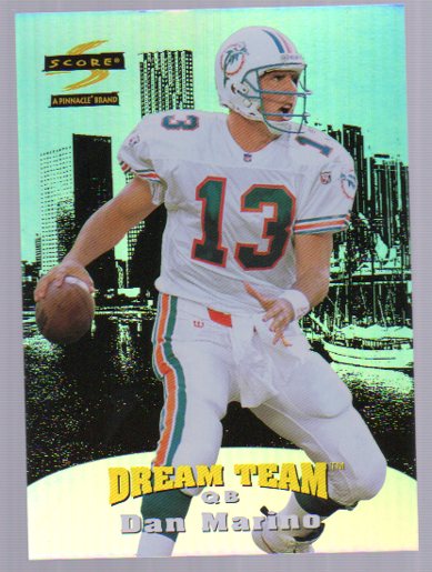1996 Score Dream Team #7 Dan Marino