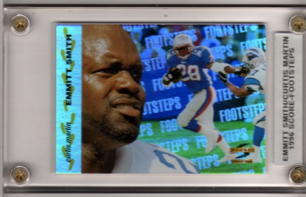 1996 Score Footsteps #6 C.Martin/E.Smith