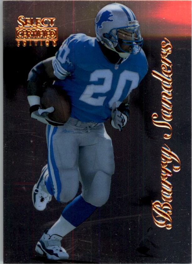 1996 Select Certified #33 Barry Sanders
