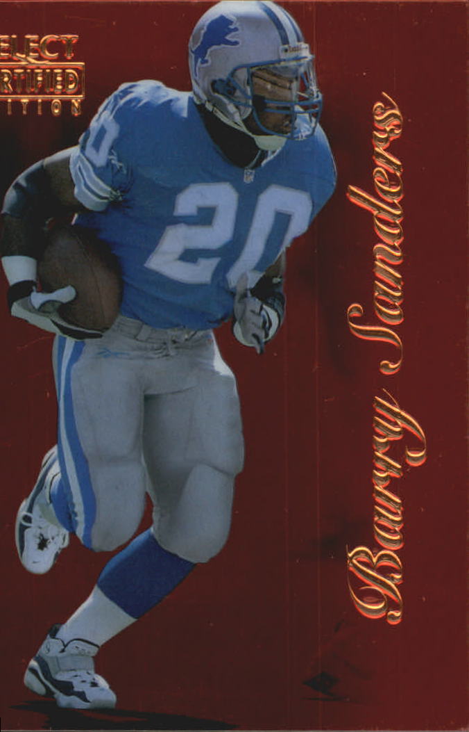 1996 Select Certified Red #33 Barry Sanders