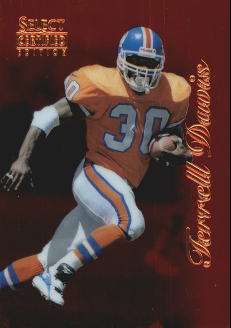 1996 Select Certified Red #41 Terrell Davis