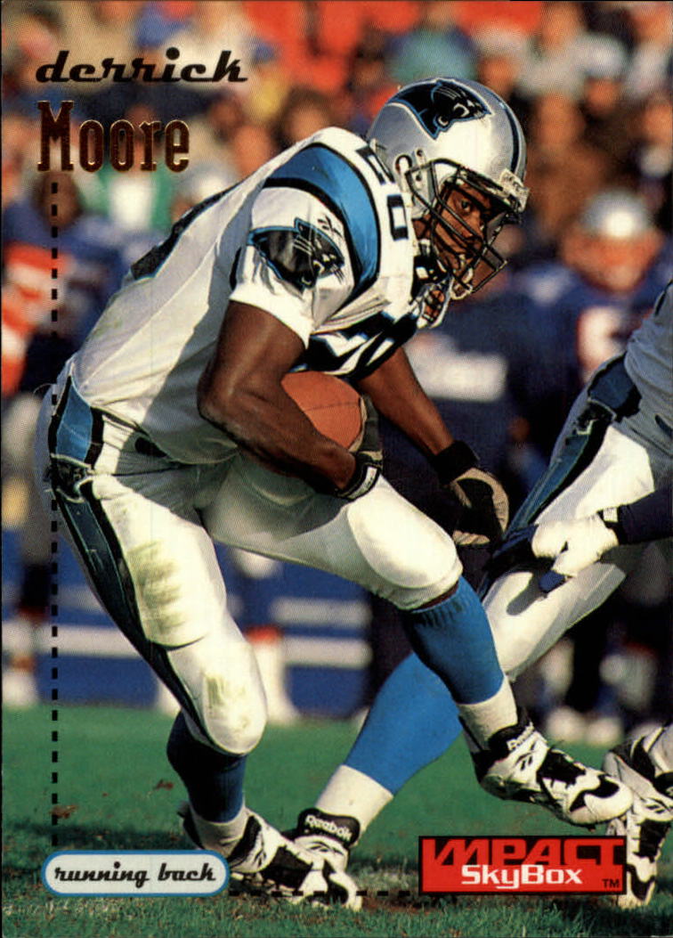1996 SkyBox Impact #23 Derrick Moore