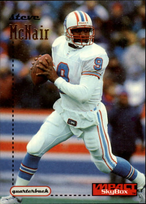 1996 SkyBox Impact #55 Steve McNair