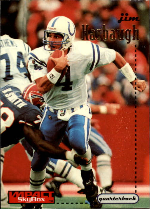 1996 SkyBox Impact #62 Jim Harbaugh