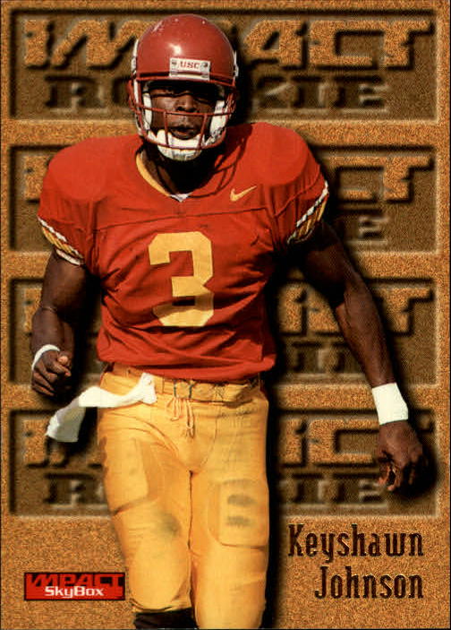 1996 SkyBox Impact #169 Keyshawn Johnson RC