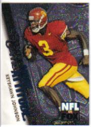 1996 SkyBox Impact More Attitude #10 Keyshawn Johnson