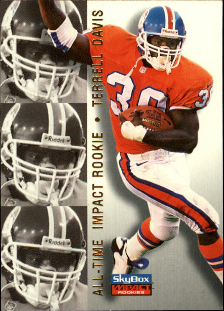 1996 SkyBox Impact Rookies #78 Terrell Davis AIR