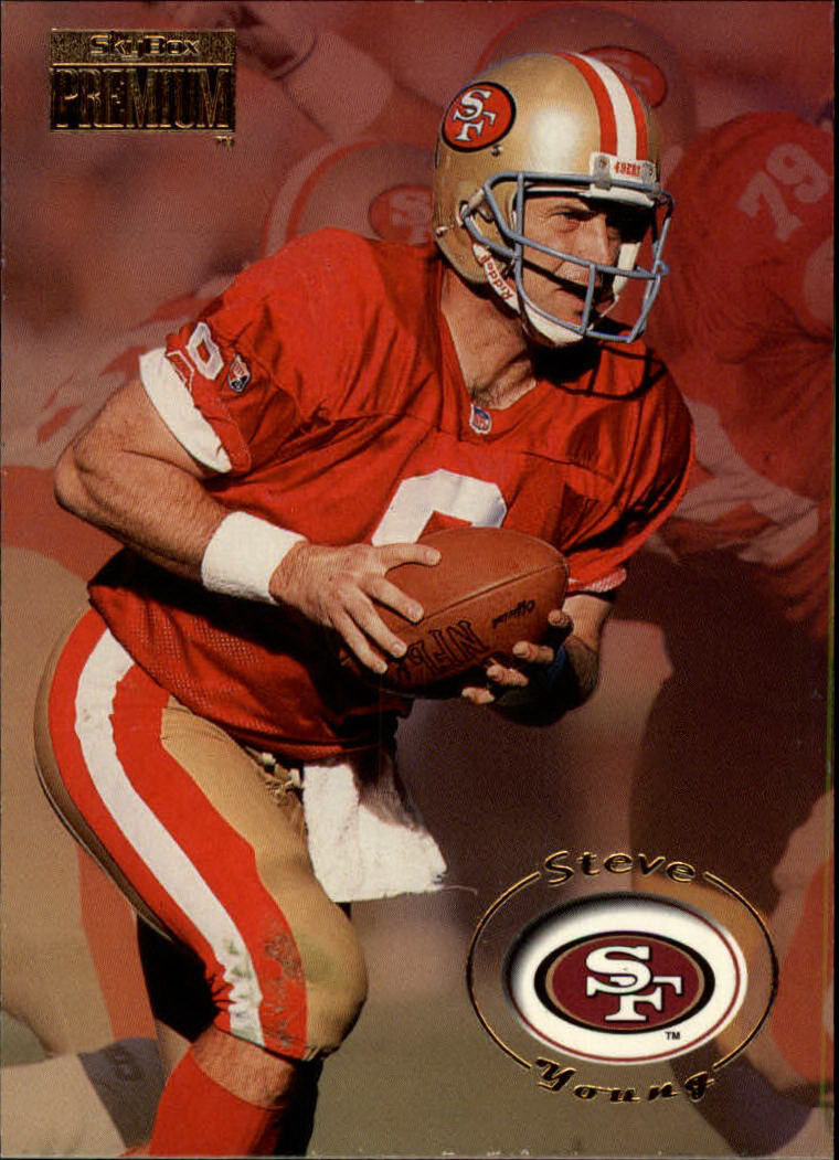 1996 SkyBox Premium #162 Steve Young