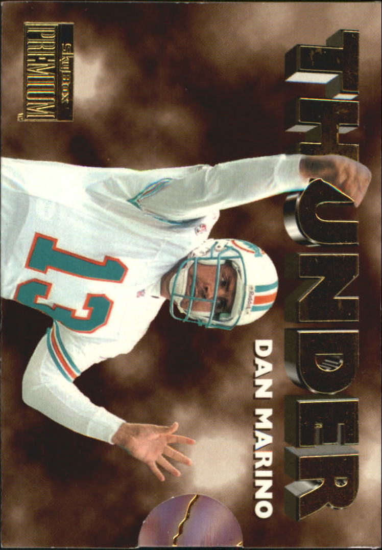 1996 SkyBox Premium Thunder and Lightning #4 D.Marino/O.J.McDuffie