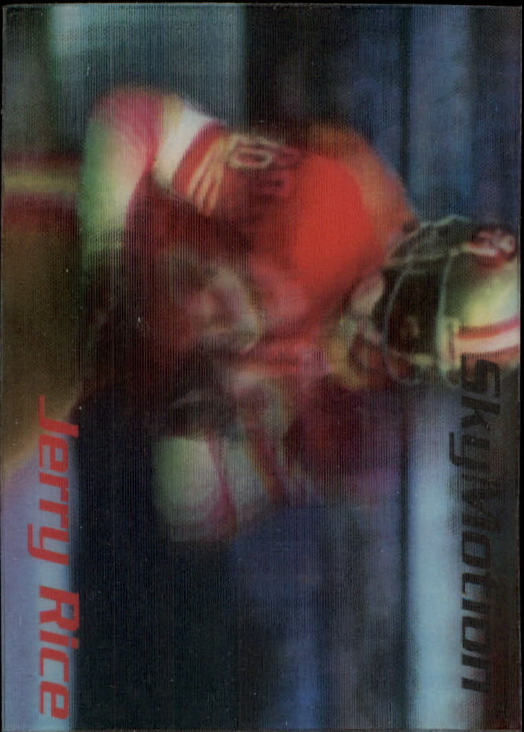 1996 SkyBox SkyMotion #40 Jerry Rice