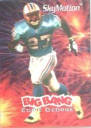 1996 SkyBox SkyMotion Big Bang #3 Eddie George