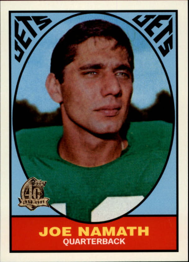 1996 Topps Namath Reprints #3 Joe Namath 1967