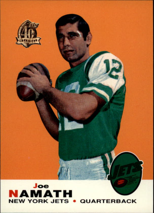 1996 Topps Namath Reprints #5 Joe Namath 1969