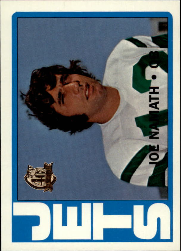 1996 Topps Namath Reprints #8 Joe Namath 1972