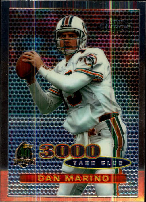 1996 Topps Chrome #135 Dan Marino TYC