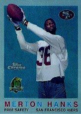 1996 Topps Chrome 40th Anniversary Retros #4 Merton Hanks 1959