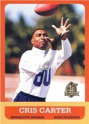 1996 Topps Chrome 40th Anniversary Retros #8 Cris Carter 1963