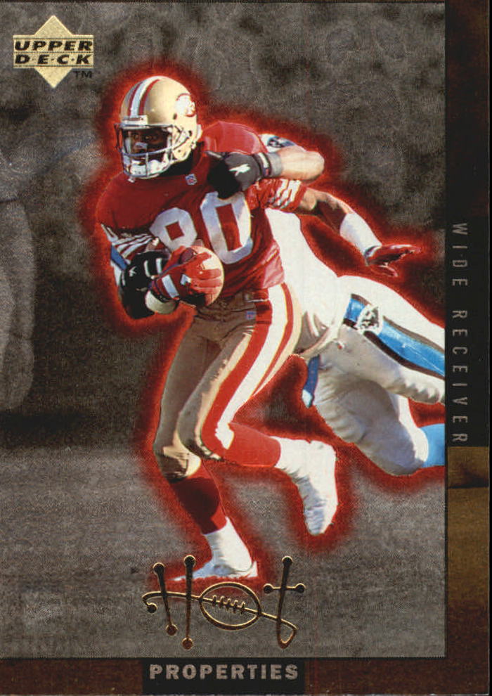 1996 Upper Deck Hot Properties Gold #HT2 J.Rice/J.J. Stokes