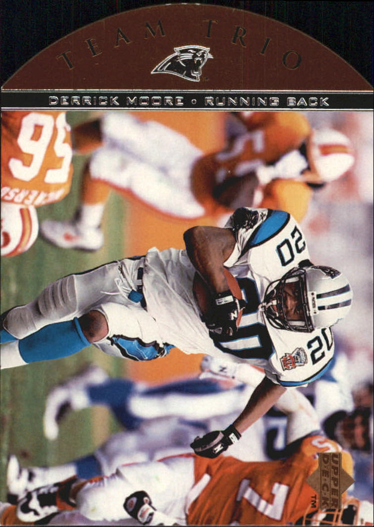 1996 Upper Deck Team Trio #TT81 Derrick Moore