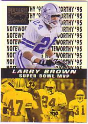 1996 Zenith Noteworthy '95 #18 Larry Brown