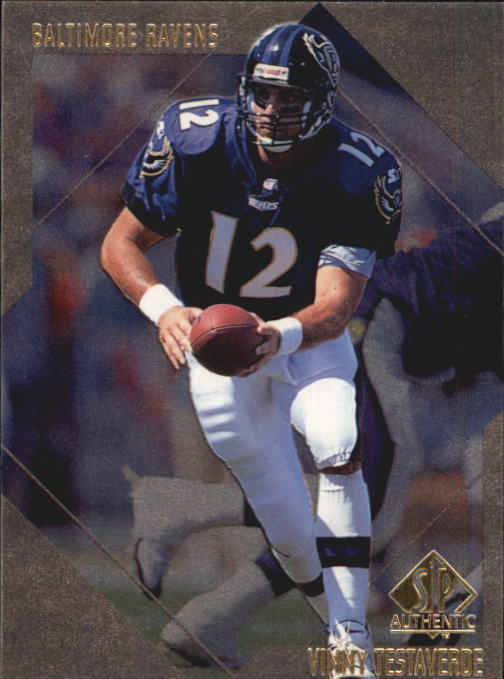 1997 SP Authentic #41 Vinny Testaverde
