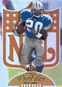 1997 SP Authentic ProFiles #P24 Barry Sanders