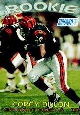 1997 Stadium Club #191 Corey Dillon RC