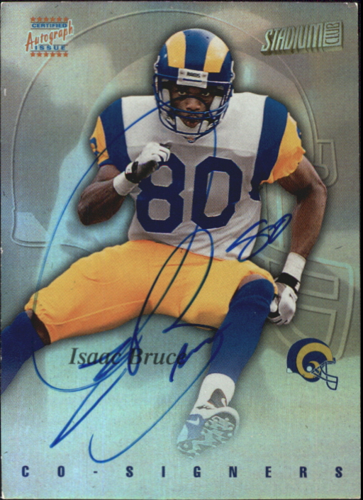 1997 Stadium Club Co-Signers #CO77 Isaac Bruce/Desmond Howard