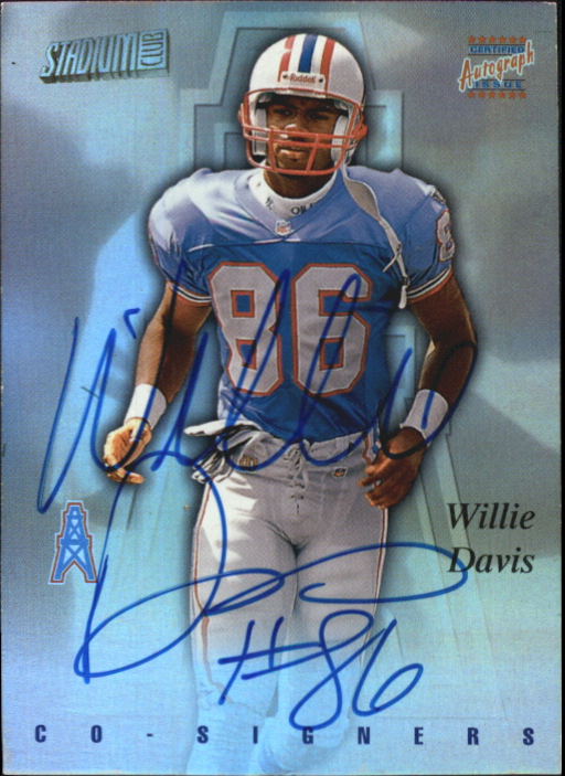 1997 Stadium Club Co-Signers #CO81 Willie Davis/Lake Dawson