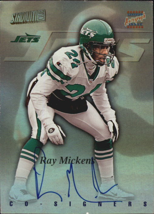 1997 Stadium Club Co-Signers #CO92 Ray Mickens/Thomas Randolph