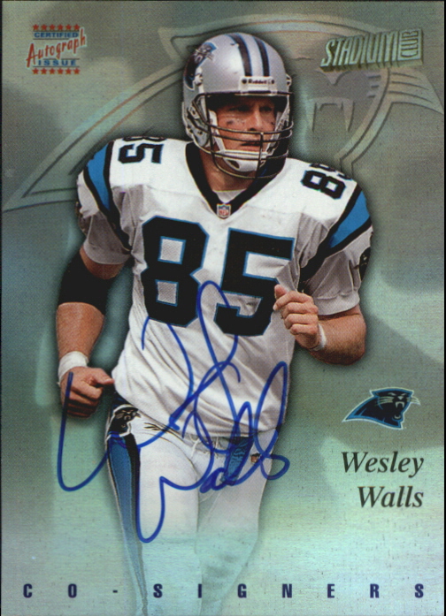 1997 Stadium Club Co-Signers #CO107 Wesley Walls/Eddie Kennison