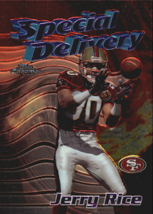 1997 Topps Chrome Career Best #5 Jerry Rice