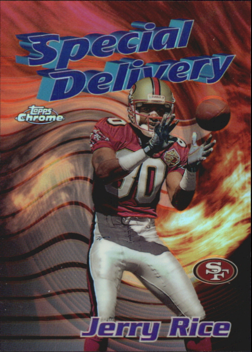 1997 Topps Chrome Career Best Refractors #5 Jerry Rice