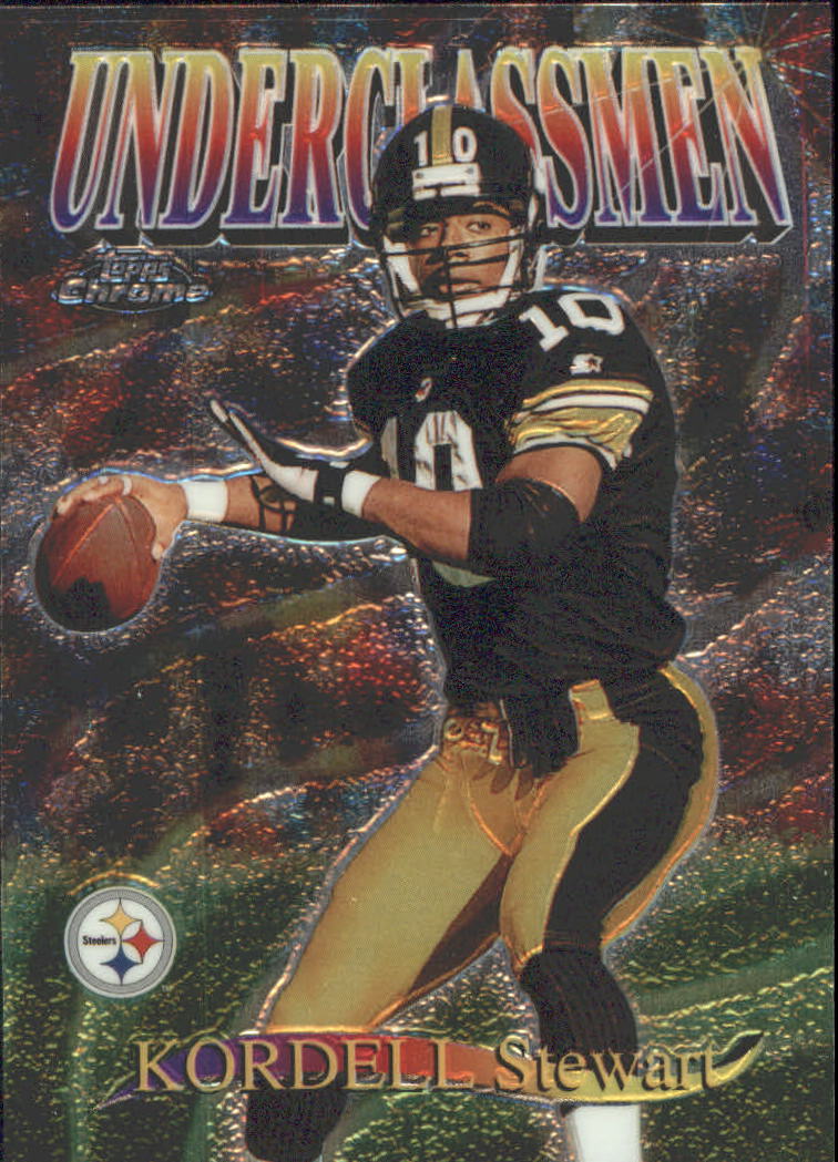 1997 Topps Chrome Underclassmen #U10 Kordell Stewart