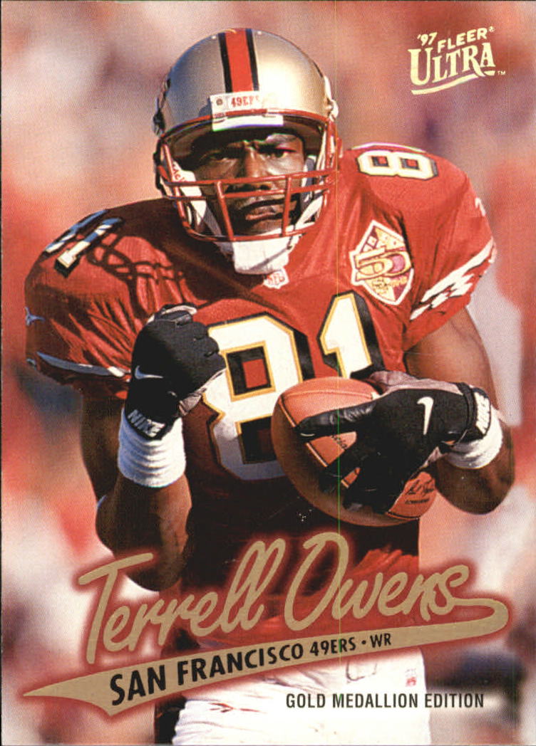 1997 Ultra Gold Medallion #56 Terrell Owens