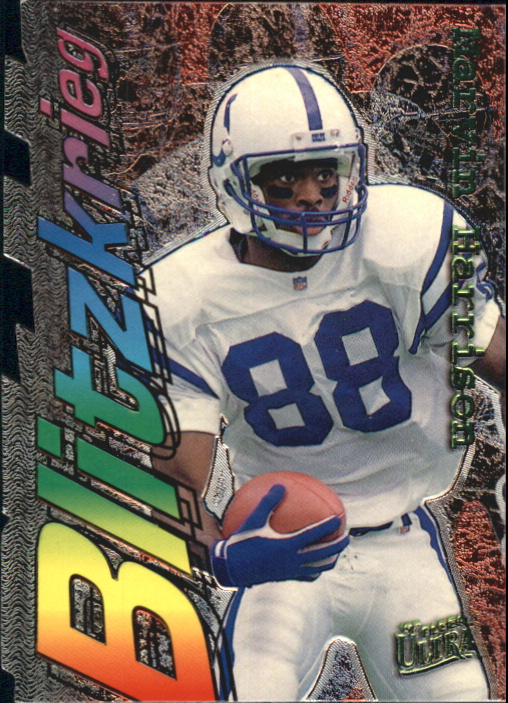 1997 Ultra Blitzkrieg Die Cuts #9 Marvin Harrison