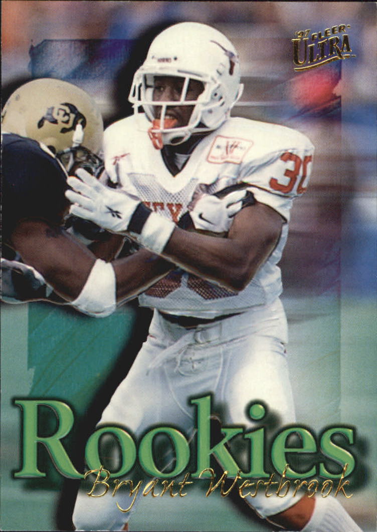 1997 Ultra Rookies Gold Embossed #5 Bryant Westbrook